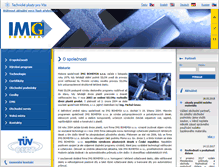 Tablet Screenshot of img-management.cz